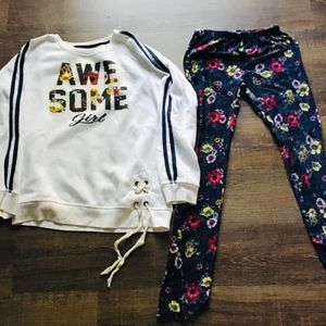 Awesome shirt and leggings!